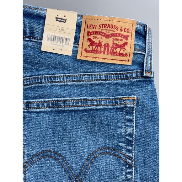 Levi’s wedgie straight high rise button fly jeans size 31 new - Picture 11 of 15